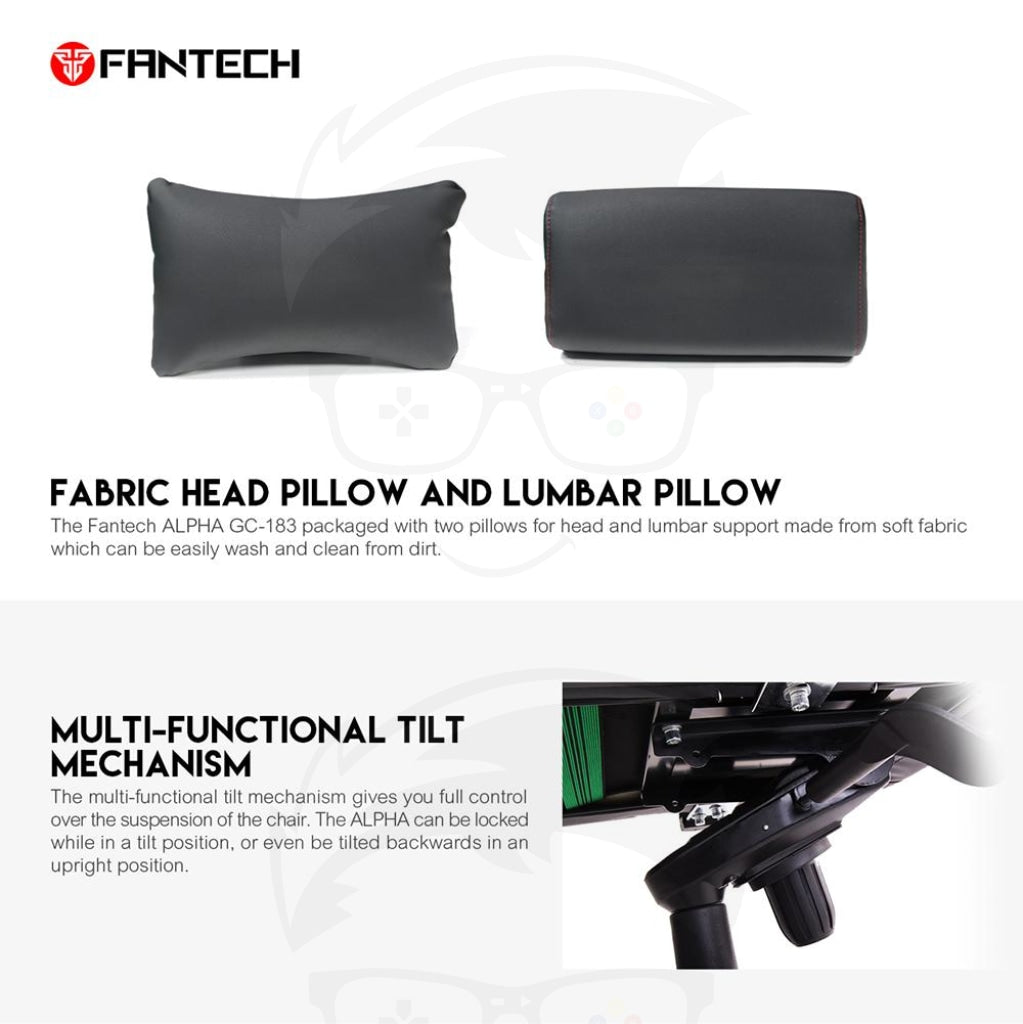 Fantech Alpha Gc-183 Chair Gaming Fantech Alpha Gc-183 Chair Gaming